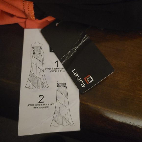 Frank Lyman Strapless Maxi Dress - Size 8 - Picture 8 of 8